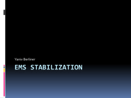 EMS stabilization