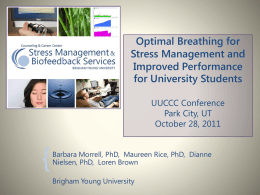 Finding Your Optimal Breath per Minute Rate