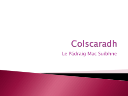 Colscaradh - misscrosby