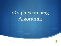 Graph Searching Algorithms