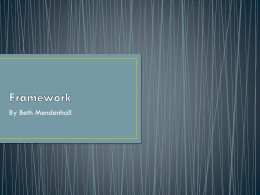 Framework - JayhawkDebate