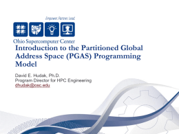 pgas-tutorial