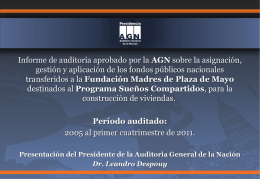 Presentaci&oacute;n