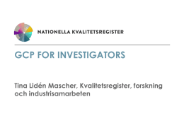 Responsibilities of Investigators