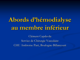 Capdevila - chirurgie vasculaire thoracique & endocrinienne