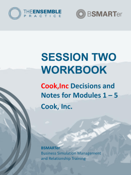 Session 2 Team Workbook