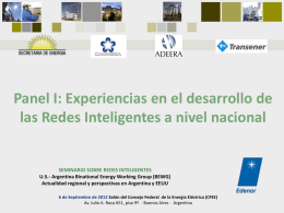 Moreno - Experiencias en el desarrollo de las Redes