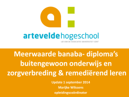 presentatie - Arteveldehogeschool