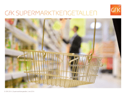 GfK Supermarktkengetallen April 2014
