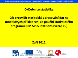 Cvičebnice statistiky 3/2012