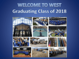 WELCOME TO WEST - Waukesha School District