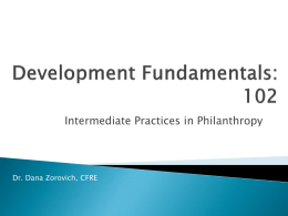 Development Fundamentals: 102