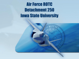Air Force ROTC Presentation