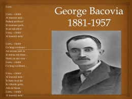 George Bacovia 1881-1957