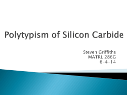 Polytypism of Silicon Carbide