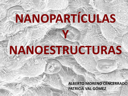 "nanoestructura"? - EstadoSolido1-JSoler-UAM