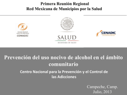 PPT - Direcci&oacute;n General de Promoci&oacute;n de la Salud