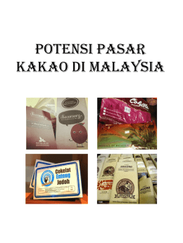 potensi pasar produk cokelat di malaysia