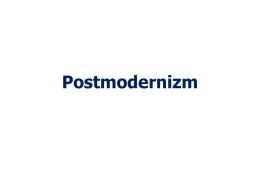 Postmodernizm w filozofii
