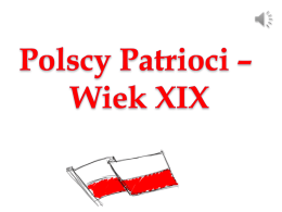 Polscy patrioci XIX w.