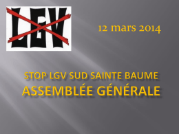 Télécharger - Collectif Stop LGV Sud Sainte Baume