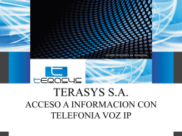 Acceso a la información con telefonía voz IP