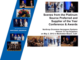 Platinum Source Preferred Awardees