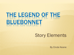 The Legend of the Bluebonnet Sample - Aug-Intel