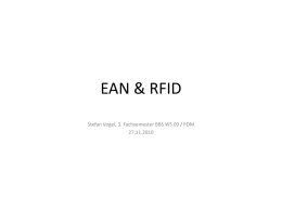EAN & RFID - FOM-Wiki