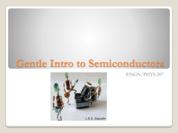 Semiconductor Theory and LEDs []
