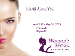 Brochure - Womans World | Exhibition