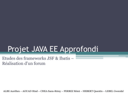 Projet-Java-EE-Présentation - gardeux