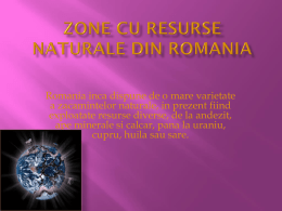 Zone cu resurse naturale din Romania-Carbune