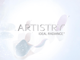 artistry ideal radiance