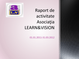 Raport anual 2011-2012