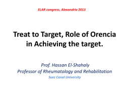 Targeted therapies: rationale for earlier use in RA.