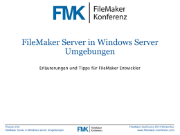 PowerPoint-Präsentation - FileMaker