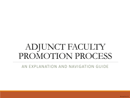 How Adjuncts Move Up