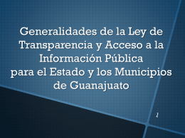 Diapositiva 1 - Guanajuato Capital