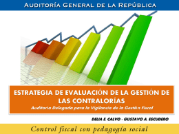 proceso auditor - Contraloría General de Antioquia