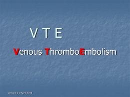 VTE e-learning slides