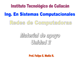 cable coaxial - Informática y Sistemas de Computación