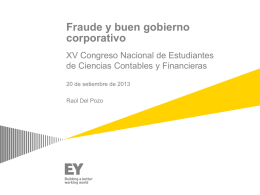 Fraude y buen gobierno corporativo