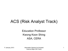 ACS (Risk Analyst)