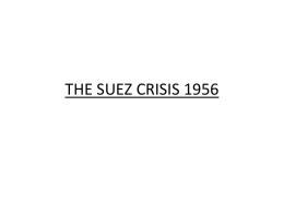 Suez Crisis