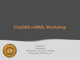 CityGML turns structural components into an index