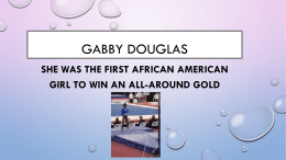 She was the first African American girl to win an all