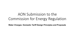 AON Submission to the Commission for Energy Regulation.ppt
