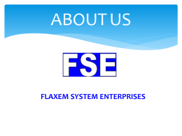infor 10 - Flaxem System Enterprises