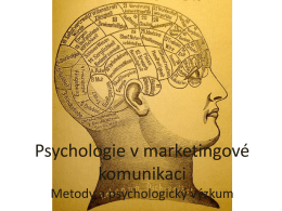 Psychologie MK